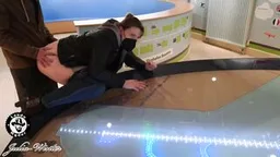 Das war einfach total verrückt! Public Sex im Bremer Flughafen! War das einfach zu dreist? jeder konnte es sehen!